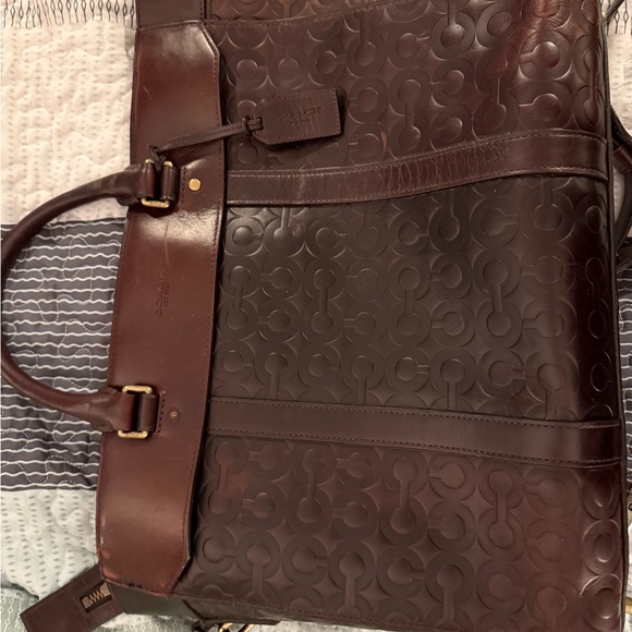 Vintage large Coach brief case. Perfect for computer and anything else you need! - Picture 3 of 10
